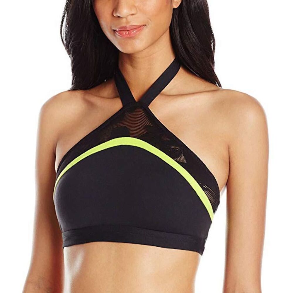 Trina Turk Recreation Halter Sport Bra